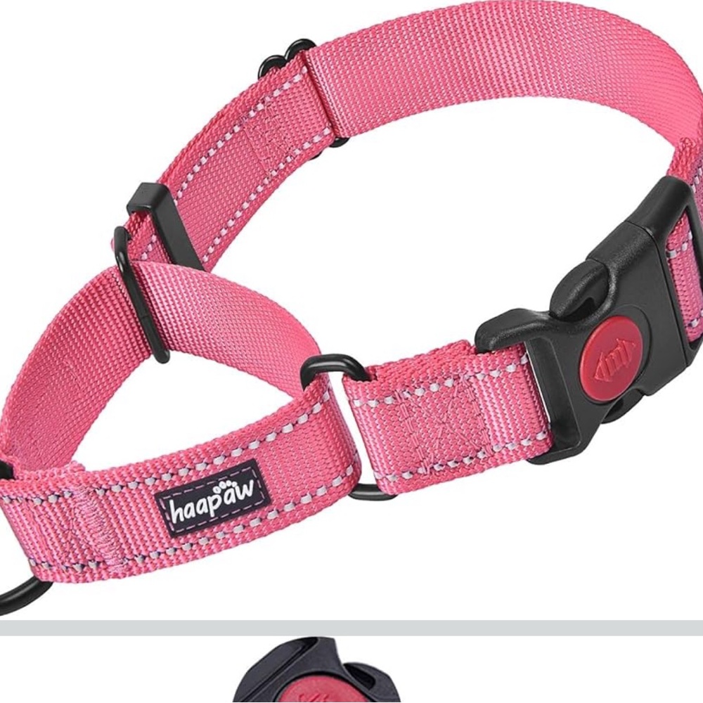 Medium Pink Dog Collar 13- 15 inches